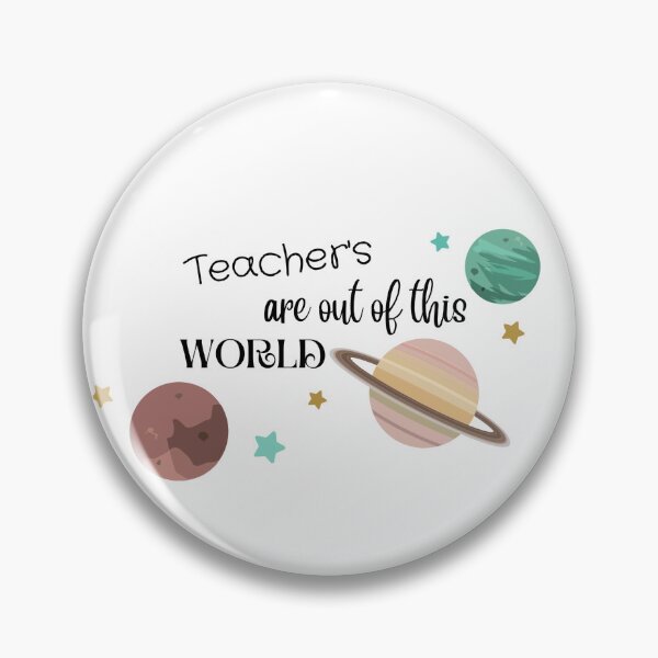 Item preview, Teacher's are out of this World! space planets galaxy  designed and sold by GinnaRay.