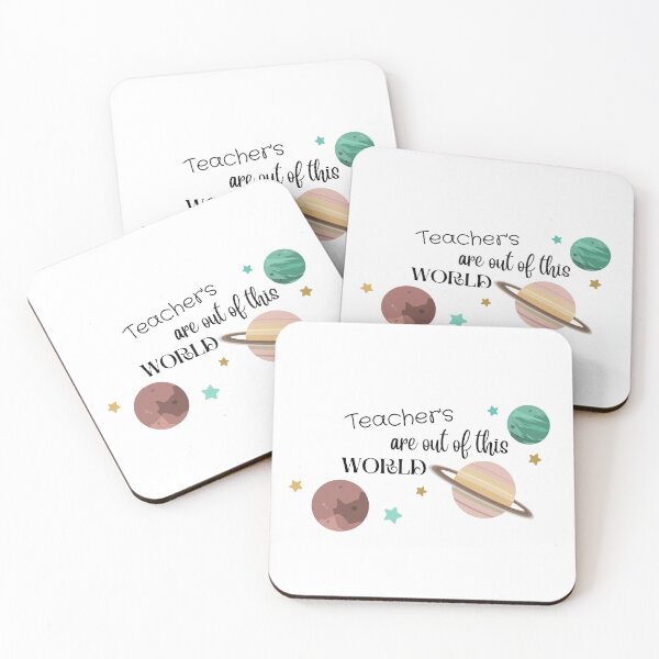 Item preview, Teacher's are out of this World! space planets galaxy  designed and sold by GinnaRay.