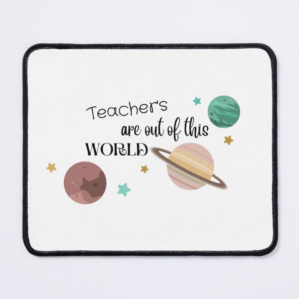 Item preview, Teacher's are out of this World! space planets galaxy  designed and sold by GinnaRay.
