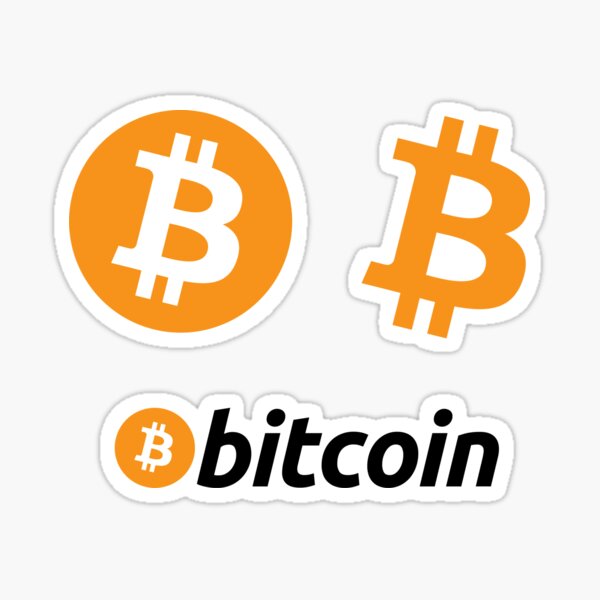 Bitcoin Crypto - Bitcoin Btc Cryptocurrency Sticker