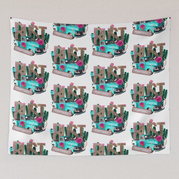 Item preview, Vintage Rustic Truck With Cactus  designed and sold by Livn2laugh.