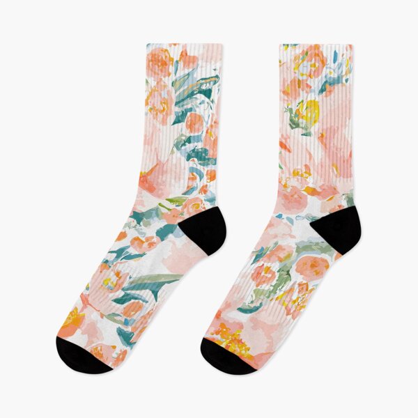 Item preview, Watercolor Pastel Colored Floral Pattern designed and sold by SPF14.
