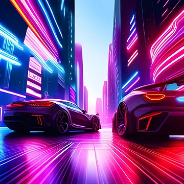 Artwork thumbnail, Speed Racers, Racing To Win by Ink Art Design