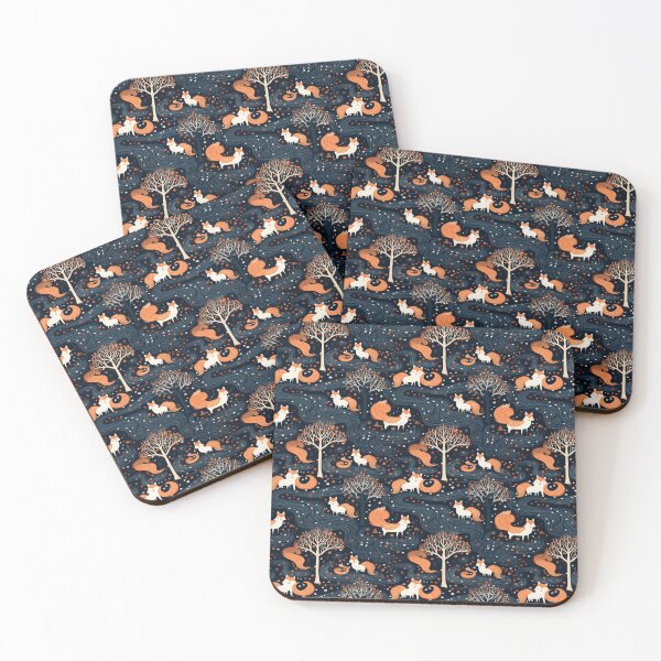 Item preview, Foxes Beside the River designed and sold by peony225.