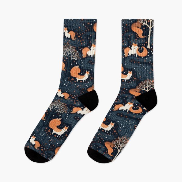 Item preview, Foxes Beside the River designed and sold by peony225.