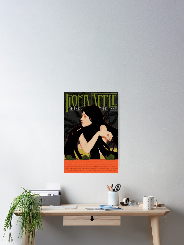 Thumbnail 2 of 3, Poster, apple tour poster designed and sold by huhwhatno.