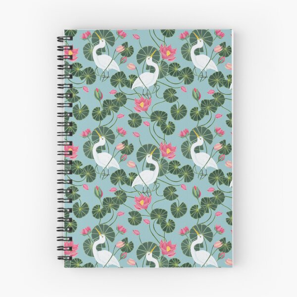 Item preview, Great Egret with waterlilies designed and sold by Peleegirl.