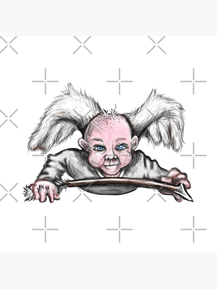 Mischievous Cupid Angel by snohock