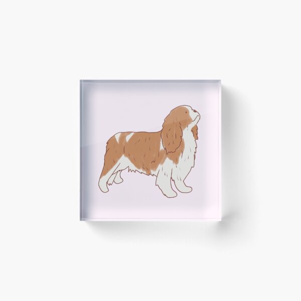 Item preview, Cute king charles cavalier spaniel drawing  designed and sold by Mayarart.