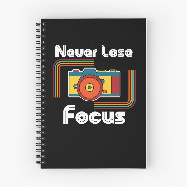 Item preview, Retro Never Lose Focus Photography Camera Photographer designed and sold by MagicSD Designs.