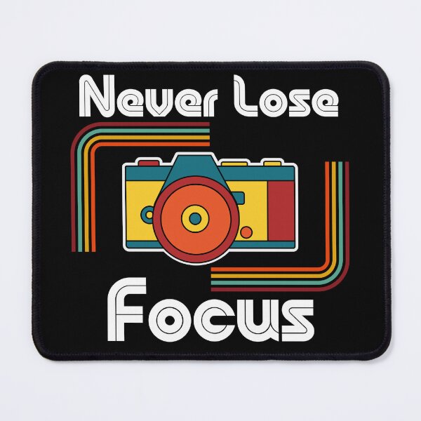 Item preview, Retro Never Lose Focus Photography Camera Photographer designed and sold by MagicSD Designs.
