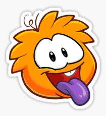 Happy Jokey Puffle Sticker
