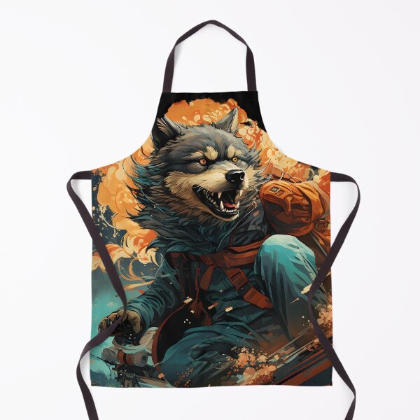 Item preview, Savage Fusion - Wolf Hero in Modern Comic Style designed and sold by BNCH44.