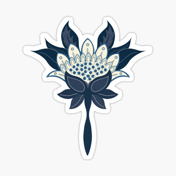 night flower Sticker