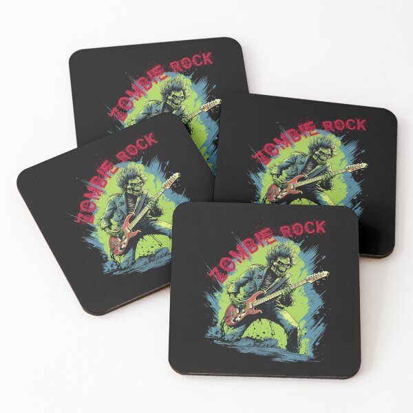 Item preview, Zombie Rock: Zombie Playing Electric Guitar Slayer designed and sold by tronictees.