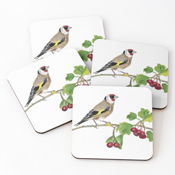 Item preview, Goldfinch and Berries designed and sold by Sarah Addy.