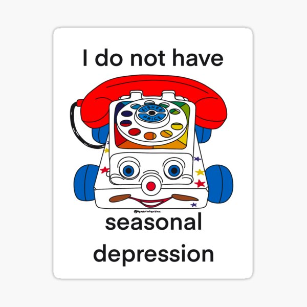 Item preview, Seasonal Depression designed and sold by Queer-Intention.