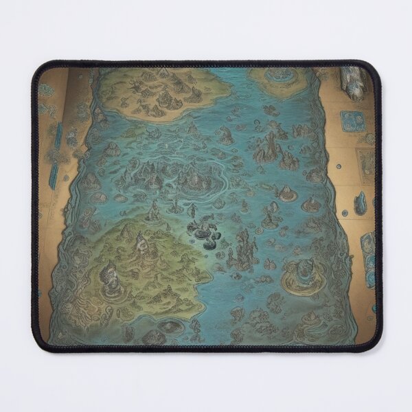 Item preview, Underwater World Map Dungeon Battle designed and sold by Yellowriversss.