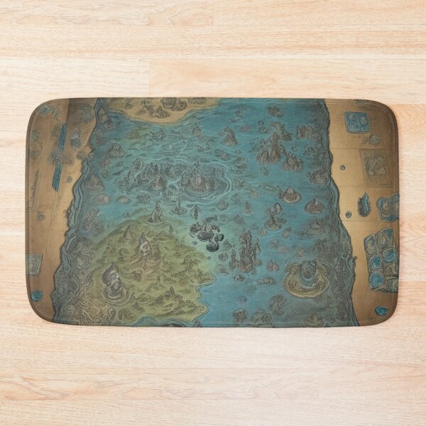 Item preview, Underwater World Map Dungeon Battle designed and sold by Yellowriversss.