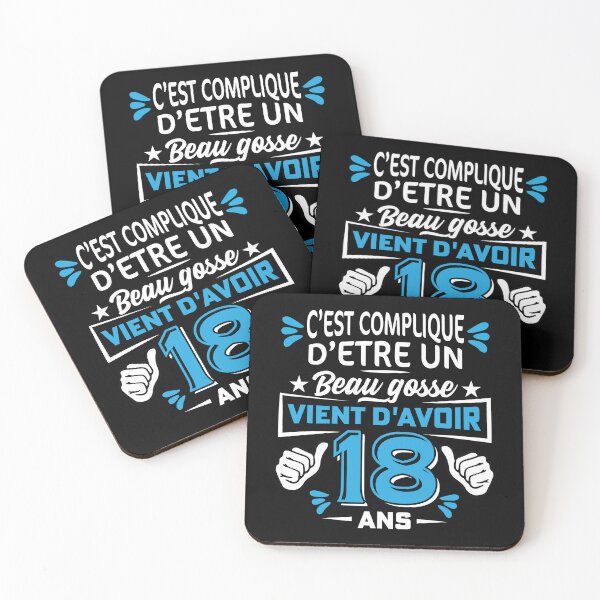 Item preview, C'est Complique D'etre Un Beau Gosse Vient D'avoir 18 Ans designed and sold by Tatus Brinal.