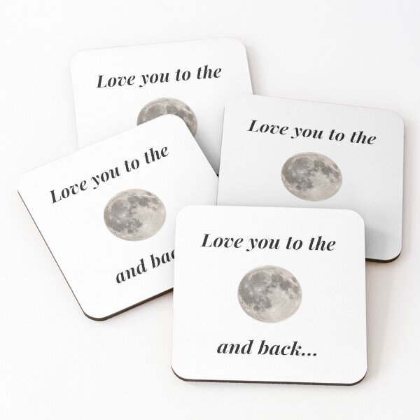Item preview, Love you to the moon and back designed and sold by FreeDom-Game.