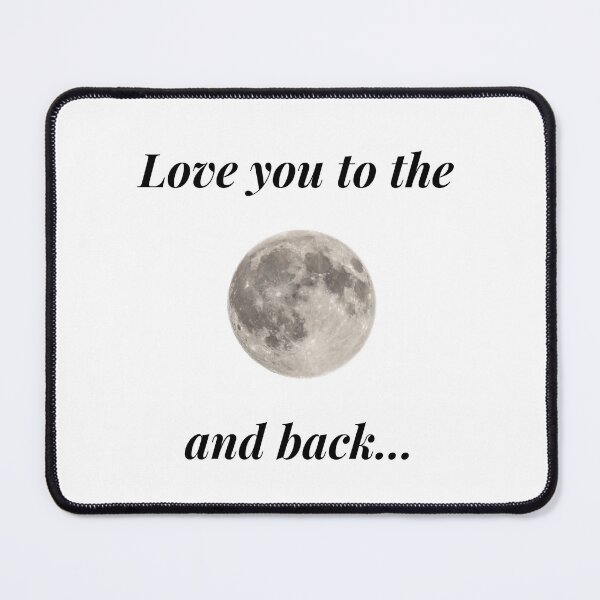 Item preview, Love you to the moon and back designed and sold by FreeDom-Game.