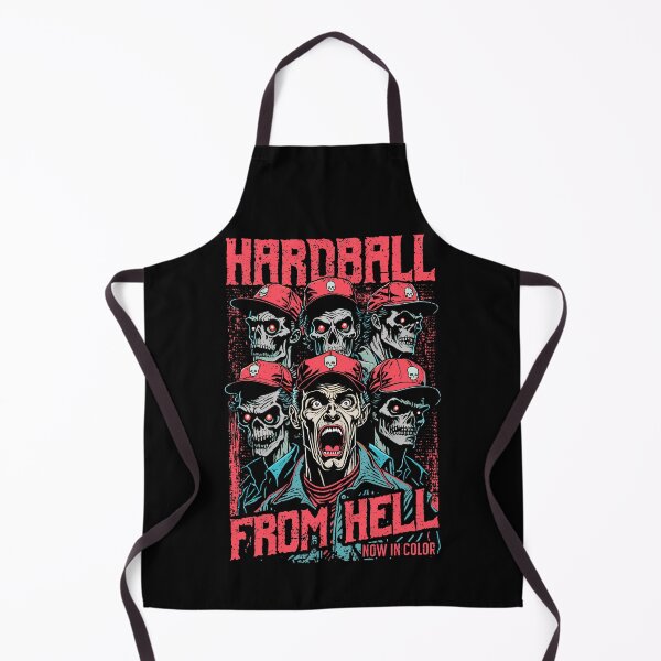 Item preview, Baseball Halloween Funny Retro Zombie Horror Movie Poster designed and sold by GrandeDuc.
