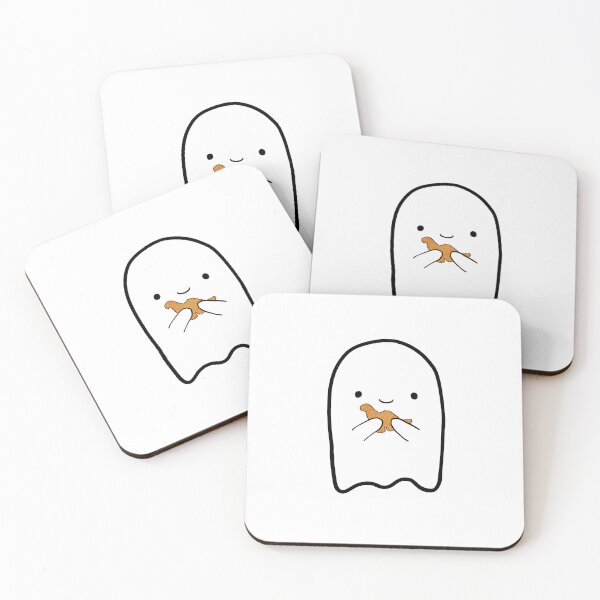 Item preview, Ghost with Dino Nuggie designed and sold by JoArt-.