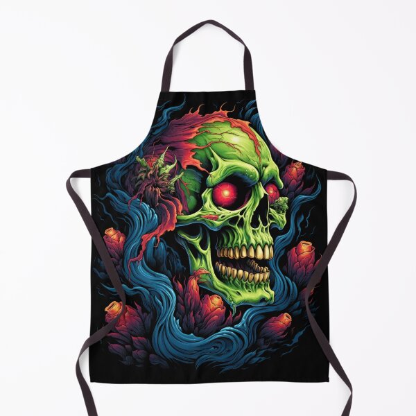 Item preview, Vibrant Colorful Zombie Skull designed and sold by Vinson-MFG.