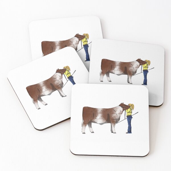 Item preview, Show Girl | Red Cattle | Red Roan | Shorthorn | Stockmen | Showing Cattle designed and sold by mwinter2205.