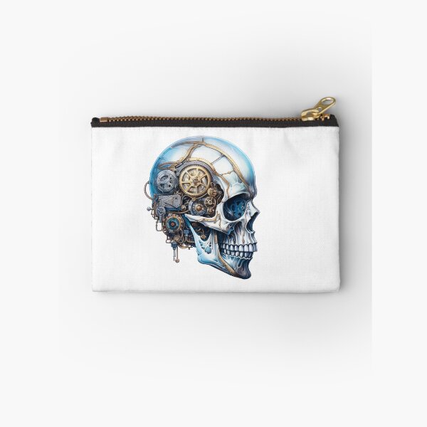 Item preview, Steampunk Skull with Clockwork Gears designed and sold by SchorlCraft.