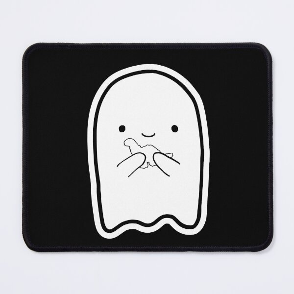 Item preview, Ghost with Dino Nuggie - colorless designed and sold by JoArt-.