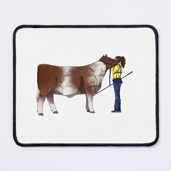 Item preview, Show Girl | Red Cattle | Red Roan | Shorthorn | Stockmen | Showing Cattle designed and sold by mwinter2205.