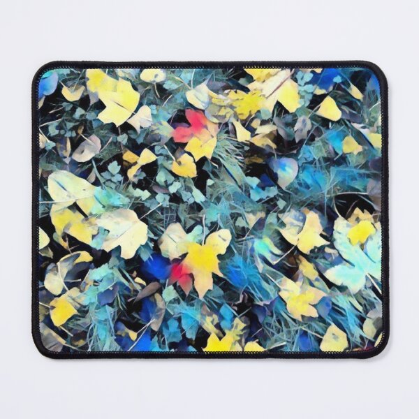 Item preview, Leaves on the ground pattern designed and sold by RawandJ.