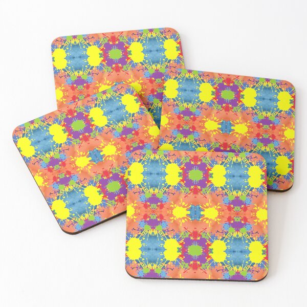 Item preview, Harmonious Fusion - Colorful Chaos Seamless Pattern | Abstract Artistic Design designed and sold by OrangeMG.