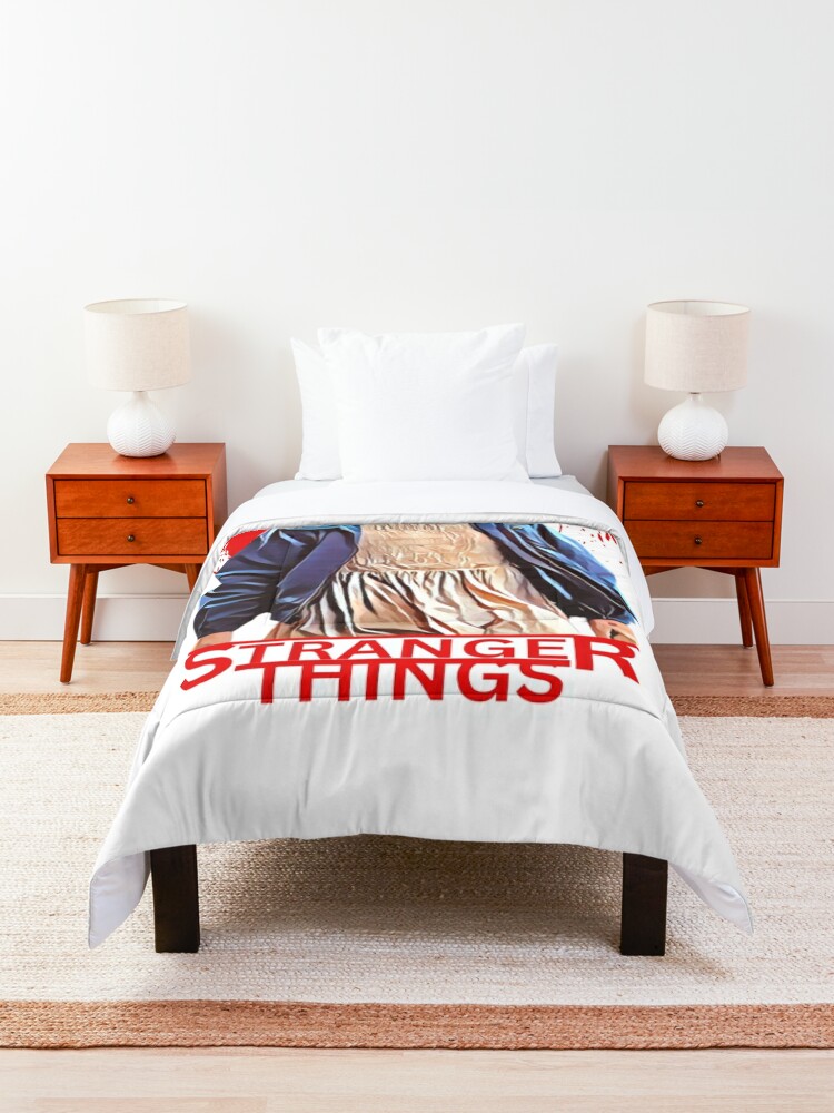 Comforter, Stranger Things Eleven designed and sold by Graphic01Sl