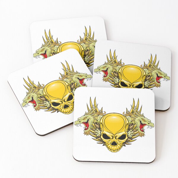 Item preview, Skull and dragon  designed and sold by NaxxaF.