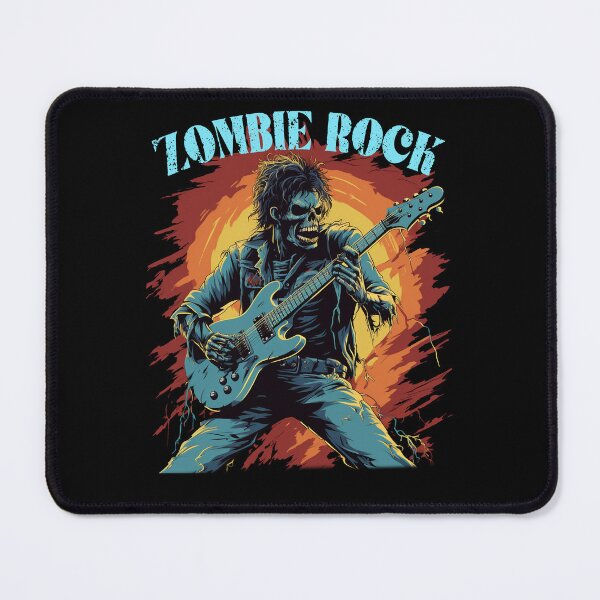 Item preview, Zombie Rock: Zombie Playing Electric Guitar Slayer designed and sold by tronictees.