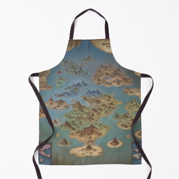 Item preview, Dungeon E5 de mapas del mundo personalizados designed and sold by Yellowriversss.