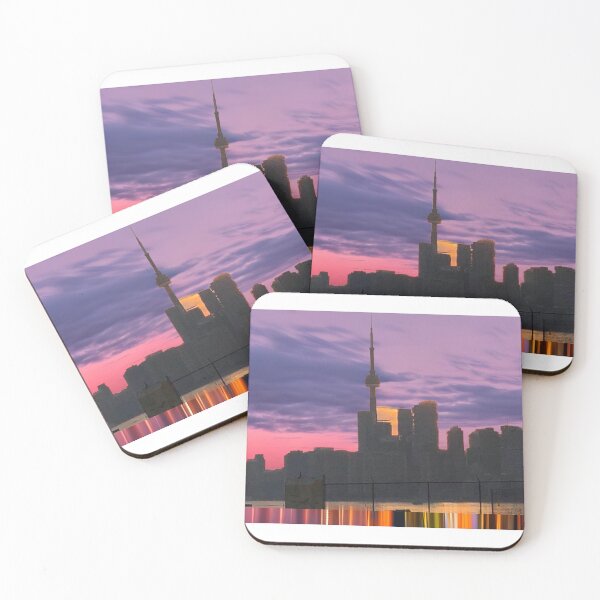 Item preview, Toronto Sunset from Cherry Beach  designed and sold by Doodle Mind Journeys.