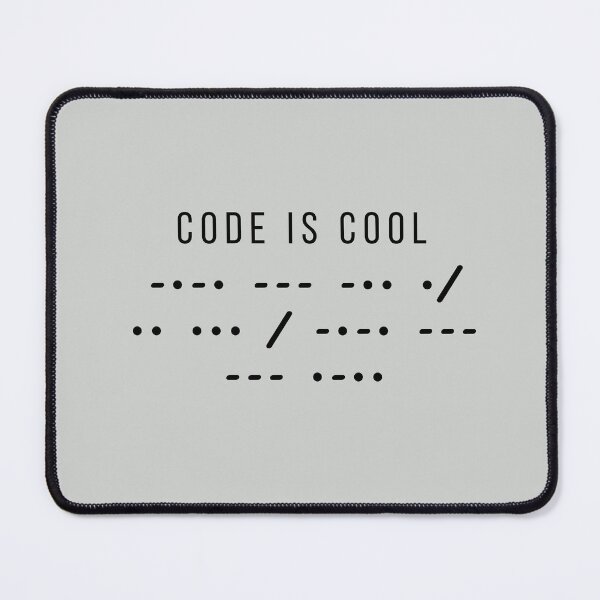 Item preview, Code is Cool Morse Code hidden message designed and sold by lagunaklein.