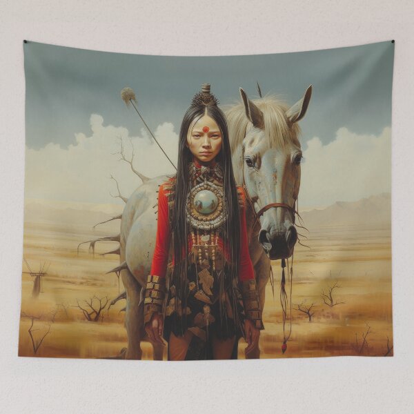 Item preview, Martian Horse and Young Female Rider designed and sold by Peter LOPEZ.
