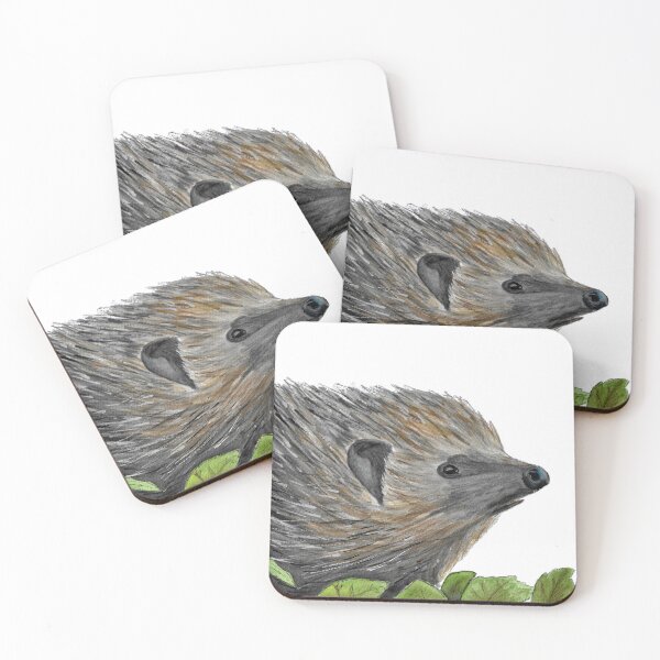 Item preview, Hedgehog (watercolour) designed and sold by Sarah Addy.