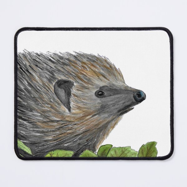 Item preview, Hedgehog (watercolour) designed and sold by Sarah Addy.