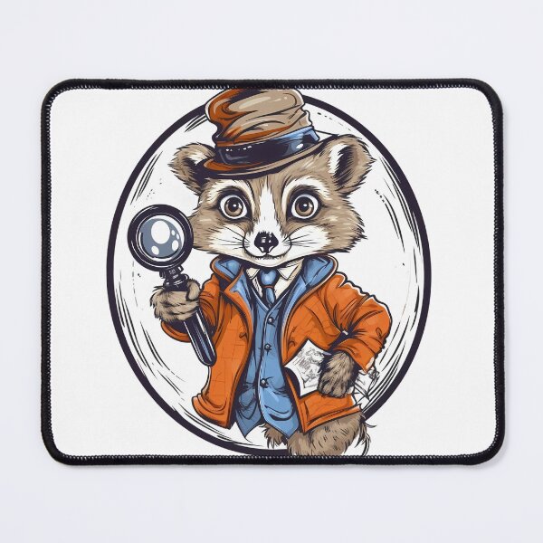 Item preview, Detective Racoon designed and sold by Win Hardy.