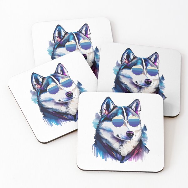 Item preview,  siberian husky sunglasses, Abstract Siberian, Siberian Huskie, Siberian Husky Best Friend, Siberian Husky Breed,  designed and sold by GaliaTati.