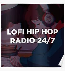 Póster LOFI HIP HOP RADIO 24/7