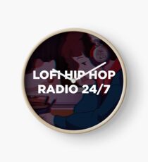 LOFI HIP HOP RADIO 24/7 Clock