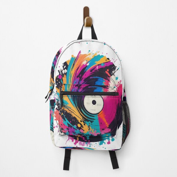 Item preview, Colorful Spiral Vinyl Record designed and sold by WildPugShop.