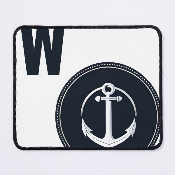 Item preview, W Anchor t-shirts design designed and sold by Essiny Designs.